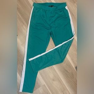 Medium Obey turquoise fleece lined joggers